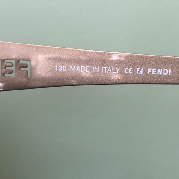 Fendi Black Frame Sunglasses - Picture 7 of 9